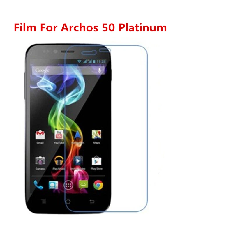 

1/2/5/10 шт. ультратонкая прозрачная защитная пленка для ЖК-экрана HD с тканевой пленкой для очистки для Archos 50 Platinum.