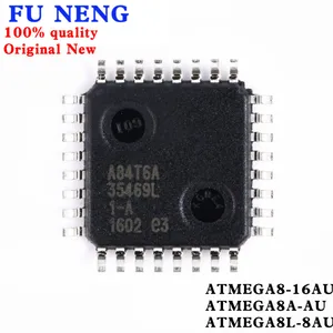 (1piece)100% New ATMEGA8-16AU ATMEGA8A-AU ATMEGA8L-8AU ATMEGA8 16AU ATMEGA8A AU ATMEGA8L 8AU QFP-32 Chipset