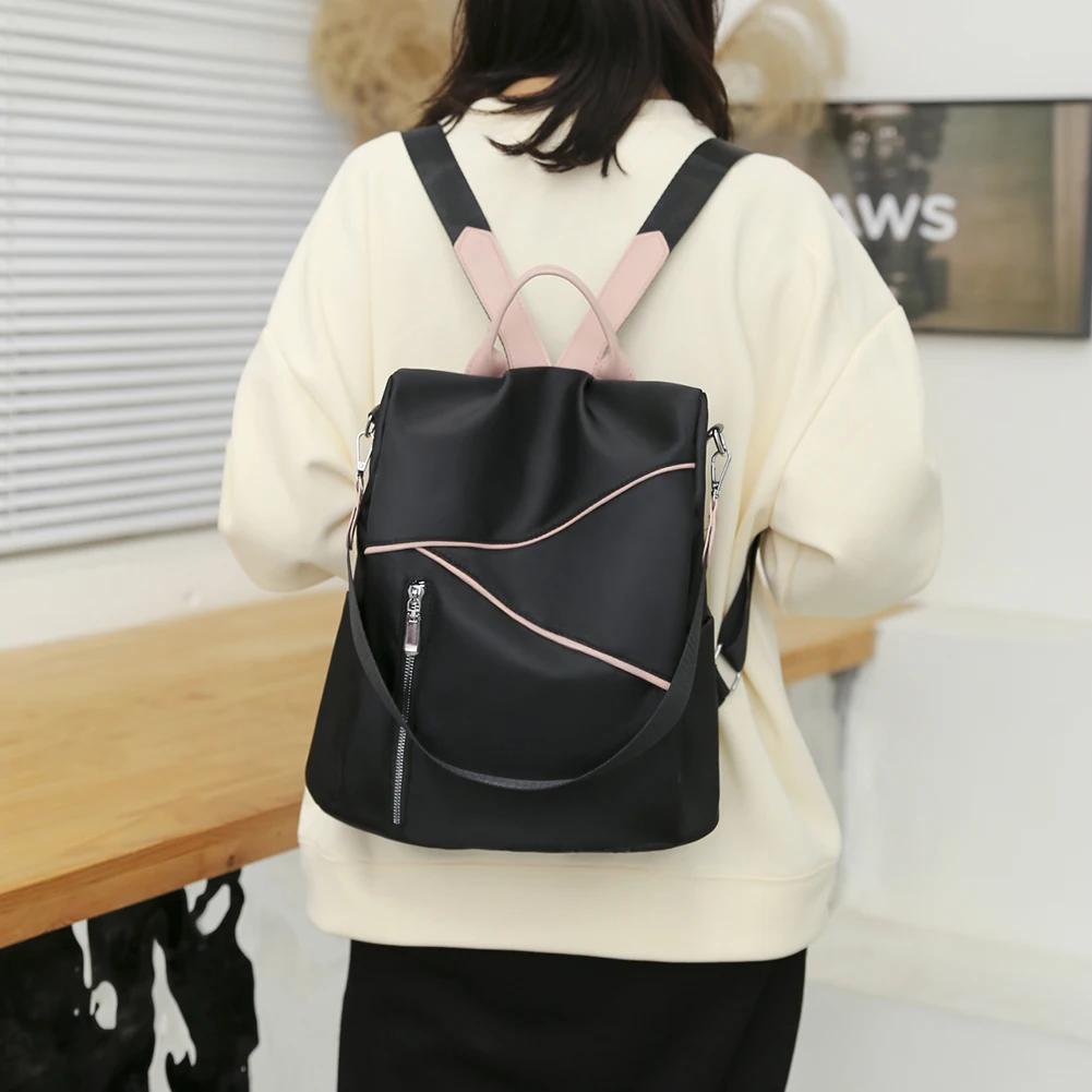 Модный женский рюкзак из ткани Оксфорд повседневные вместительные школьные