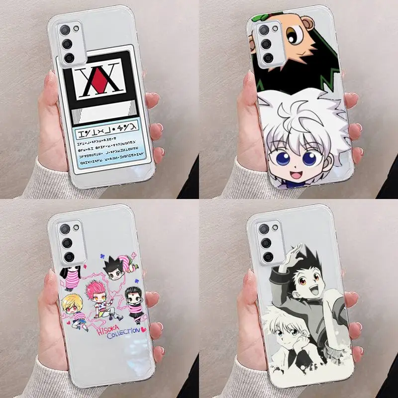 

Hunter X hunter Phone Case Transparent For oppo RENO A 1 2 3 4 5 7 8 Z 2Z SE ACE PRO moible bag