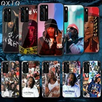 qxtq von rapper kings tempered glass phone case cover for huawei honor mate p 8 9 10 20 30 40 a x i pro lite smart 2021 3d tpu