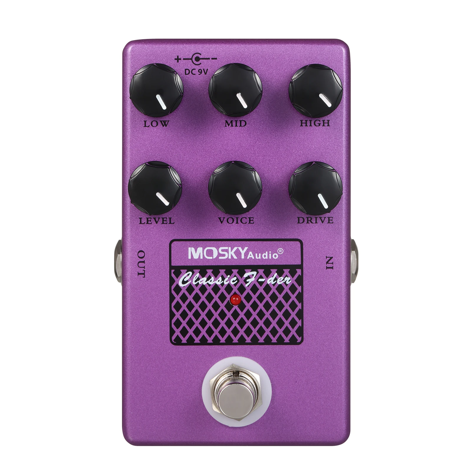 Классический F-DER динамик MOSKYaudio симулятор кабинета педаль для гитарных эффектов