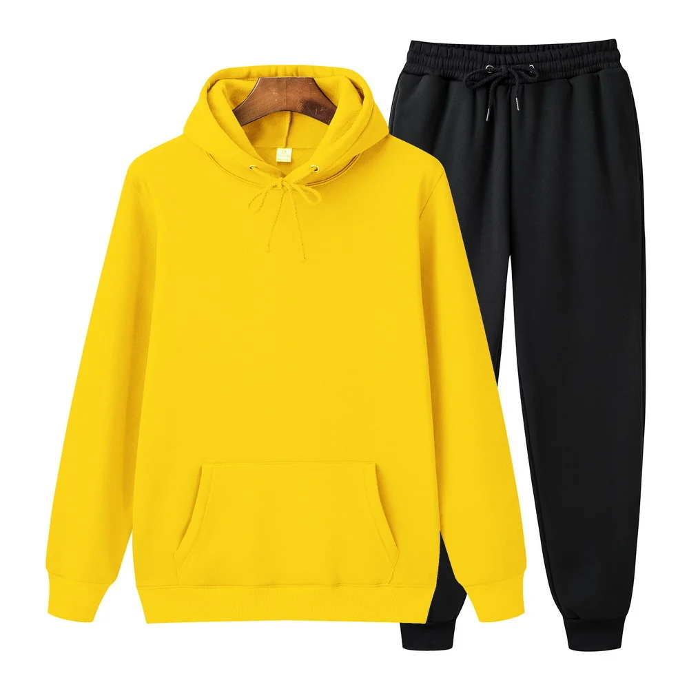 Online Sudadera Con Capucha Para Hombre, Pantalones De Traje De Invierno De Marca, Sudadera Elástica De Lana Negra, Color Rojo, A La Moda