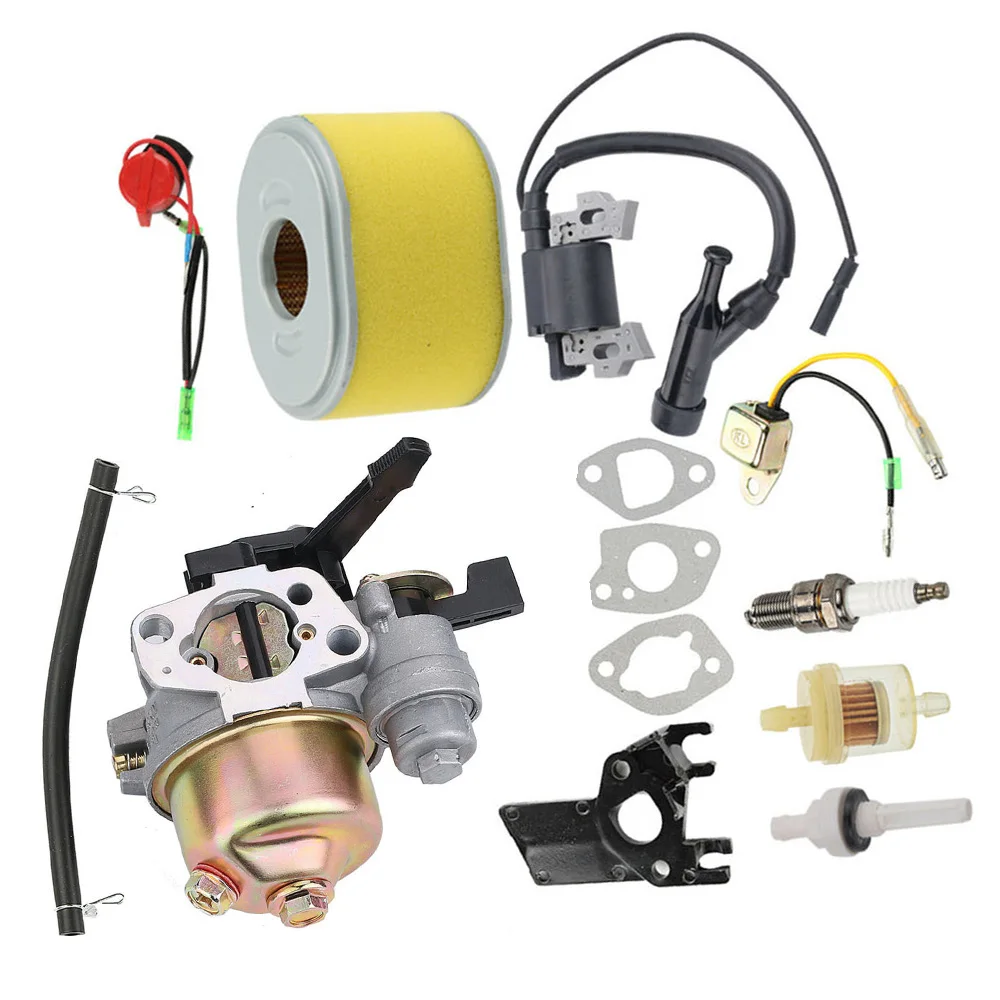 Карбюратор воздушный фильтр масляная труба Переключатель Свеча зажигания