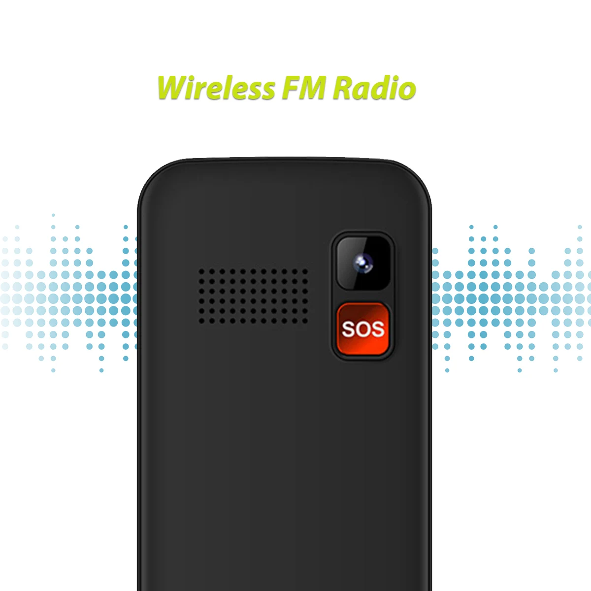 uniwa v171 sos 2g mobile feature phone free charging dock 1 77 display big button wireless fm loud speaker torch up to 10 days free global shipping