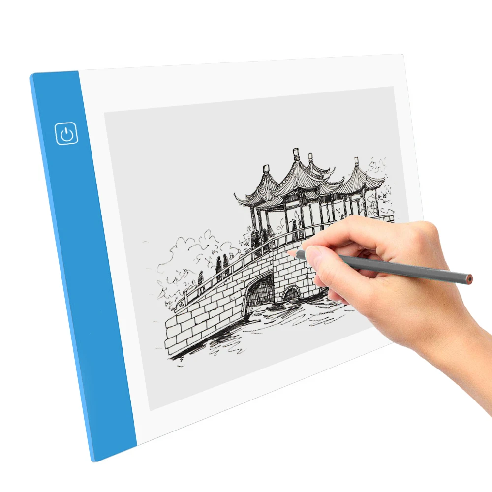 

A4/Mini A3Durable Tracing Board Plate LED Painting 4W Scale Promise Dimming Drawingboard Art Supplies Drawingsupplie Drawing Tab
