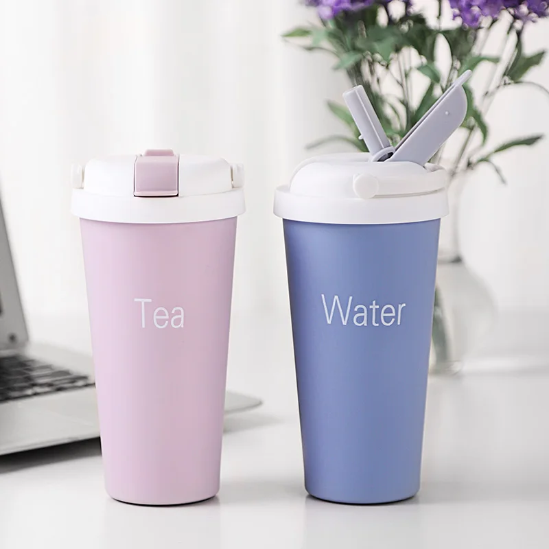 500 мл термокружка кружка термос Нержавеющая сталь Портативный бутылка для воды