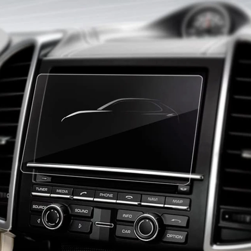 

For 2011-2014-Porsche Cayenne Macan PCM3.0 3.1 7-Inch Car Navigation Press Screen Protective Film Display Tempered Glass