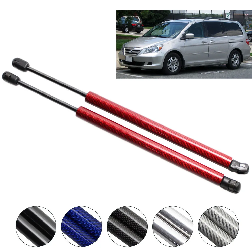 for 2005-2007 2008 2009 2010 Honda Odyssey carbon fiber Auto Liftgate Tailgate Trunk Boot Lift Supports Gas Struts 28.54 inch