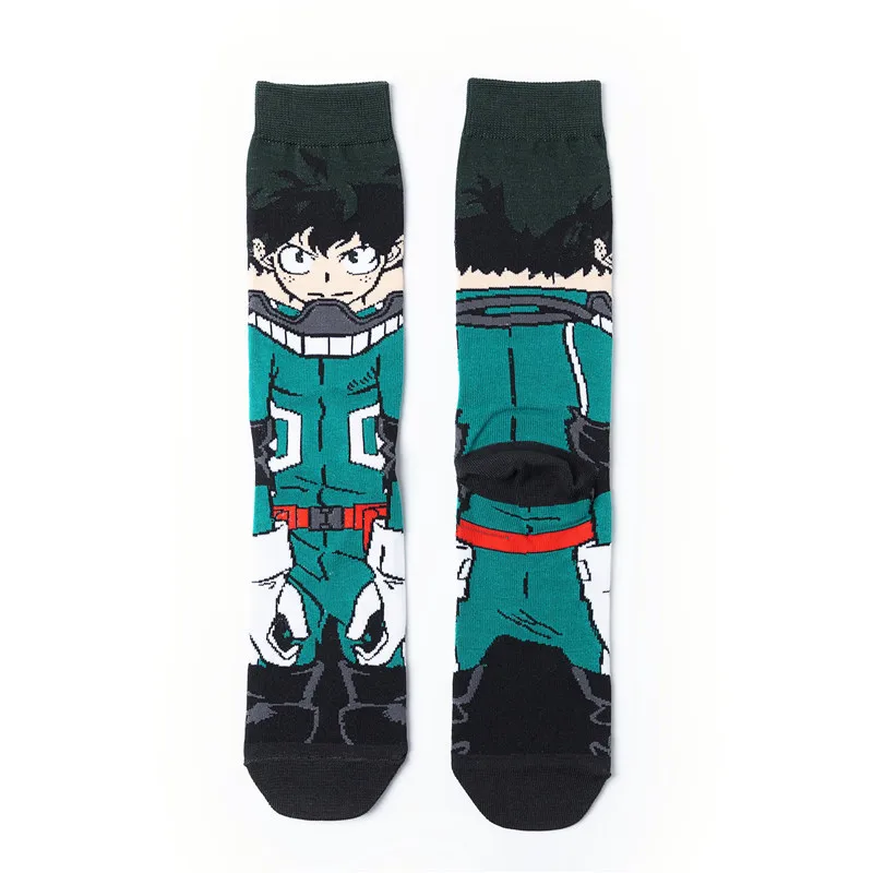 My Hero Academia Midoriya Izuku Cosplay Boku No Character Crew Socks Set | Тематическая одежда и униформа