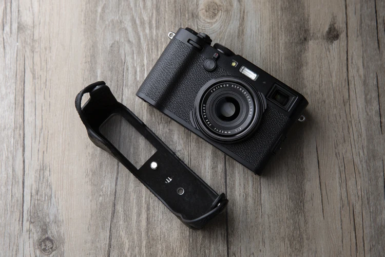 Бренд AYdgcam ручной работы из натуральной кожи чехол для камеры Fujifilm X100F X100-F сумка для камеры половина крышки винтажный Чехол