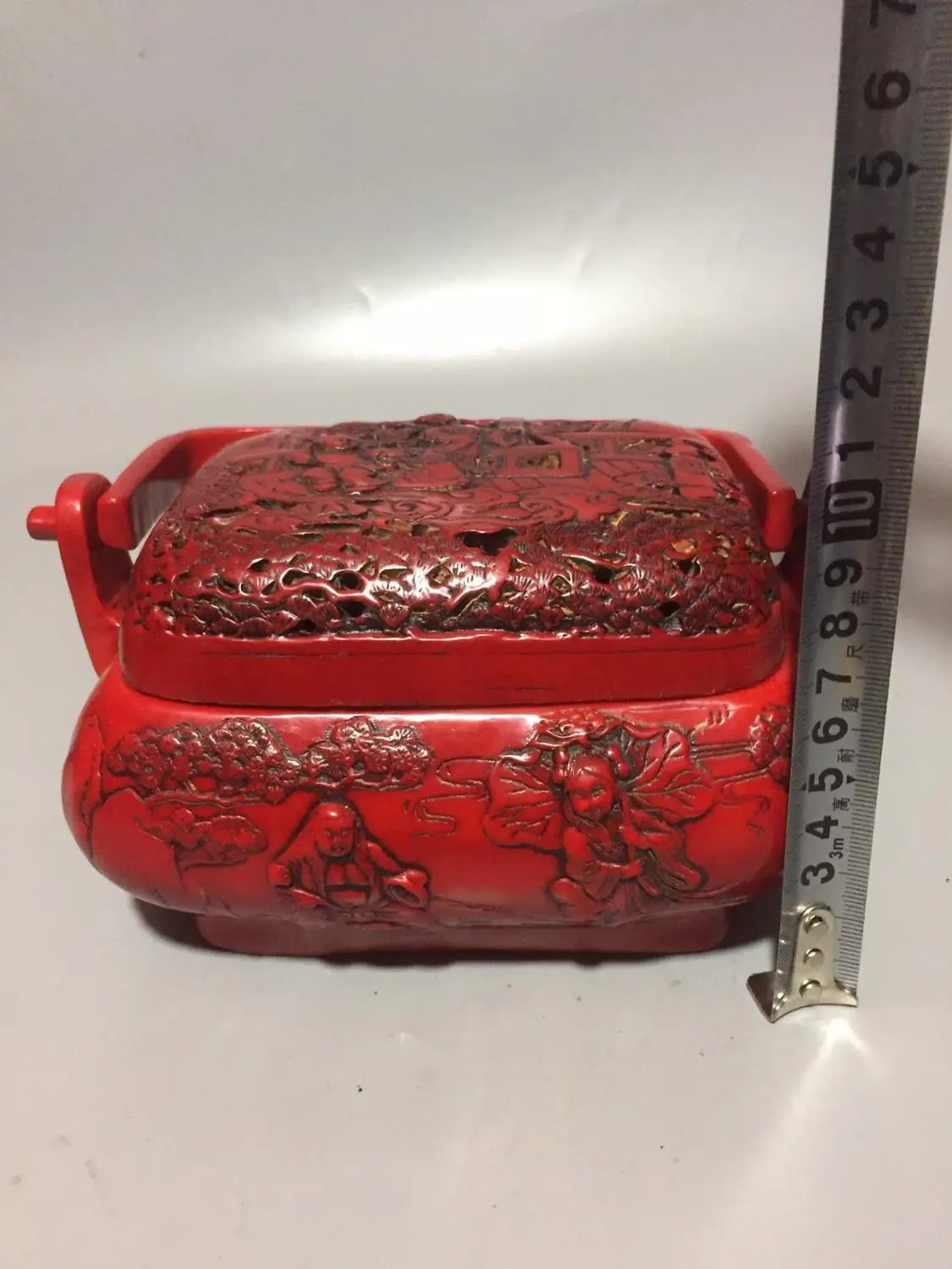 

Exquisite resin (hehe Erxian) hand warmer decoration