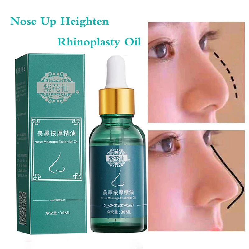 

Nose Up Heighten Rhinoplasty Oil Collagen Firming Moisturizing Nasal Bone Remodeling Pure Natural Nose Care Thin Smaller Nose