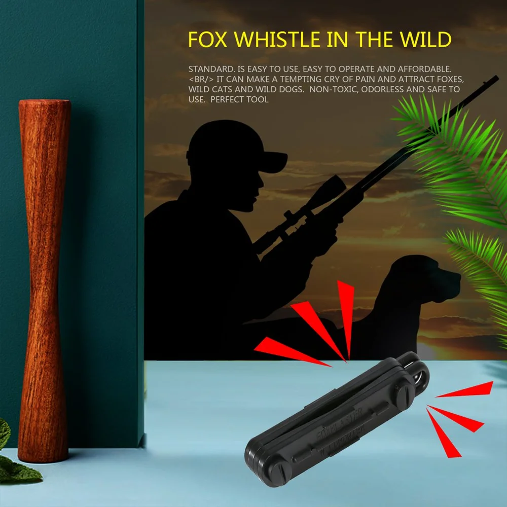 Outdoor Fox Down Blaster Call Whistle Predator Hunting Tools Camping Calling Rabbit Game Caller Animal Drop Shipping | Спорт и