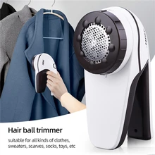 JVJH Electric Household Lint Remover Hair Ball Trimmer Portable Fluff Cutting Fabric Shaver Clothes Fuzz Pellet Trimming Machine