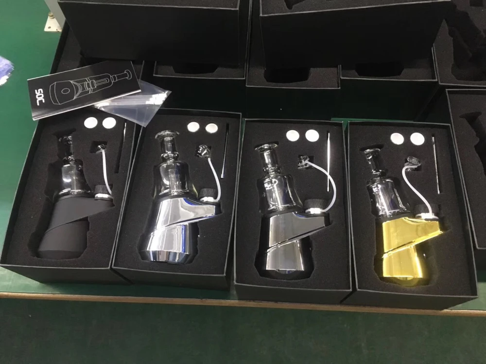 Оригинальный G9 SOC Электрический Dab Rig Enail Kit 2600 мАч контроль температуры концентрат