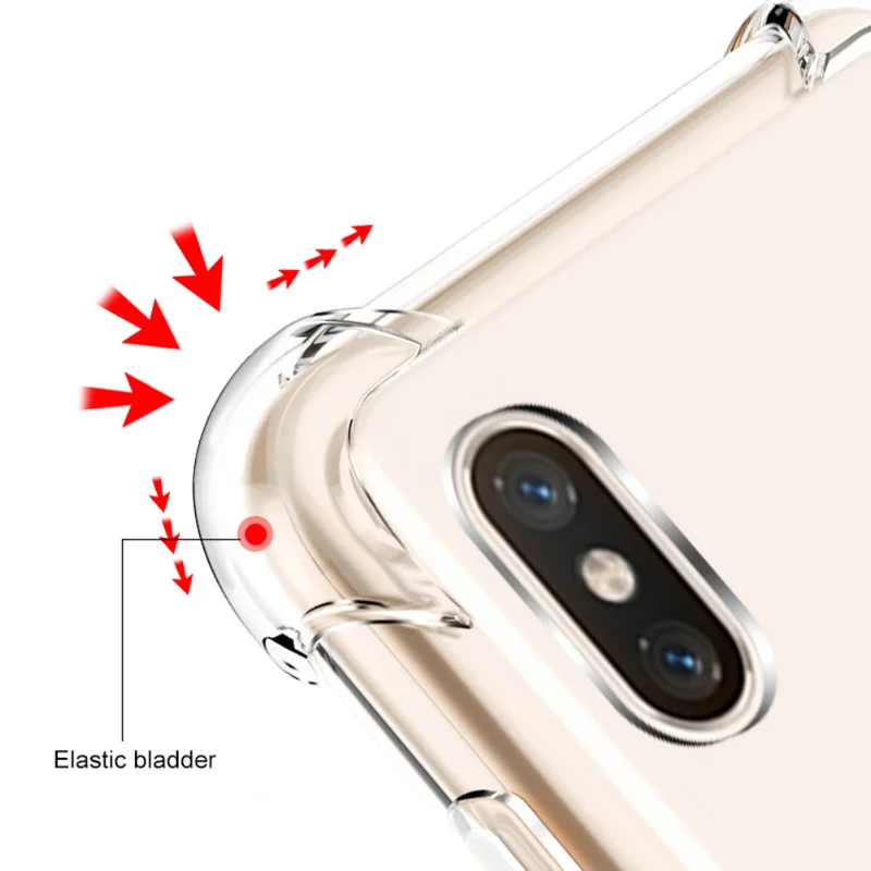 Противоударный чехол с подушкой безопасности для Xiaomi Redmi K30 Pro Zoom мягкий из ТПУ