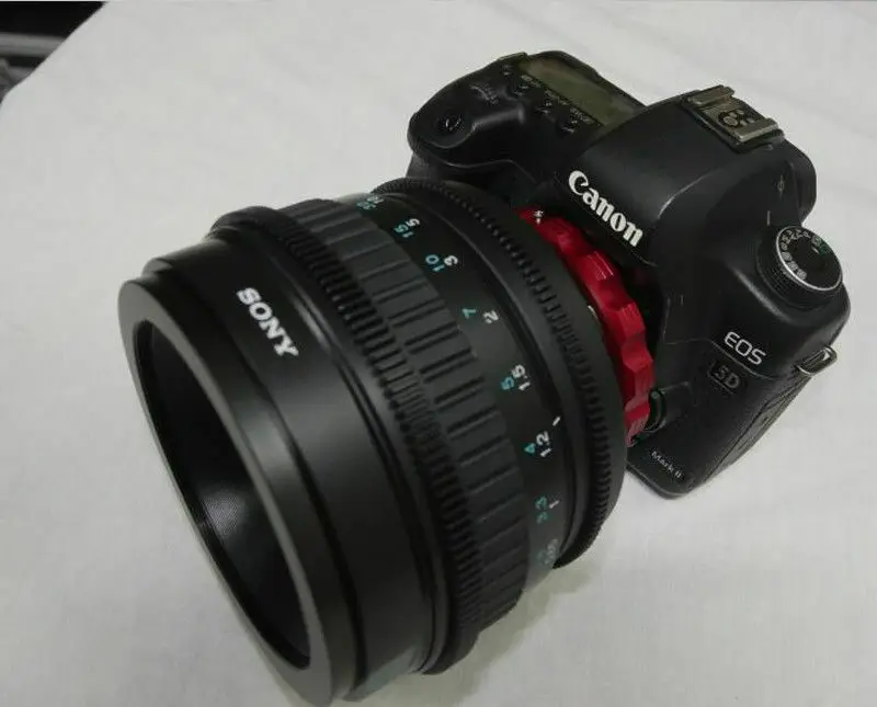 Объектив DSLR PL для Canon EF Адаптер крепления объектива камеры BMCC BMPC 5D2 5D3|Аксессуары