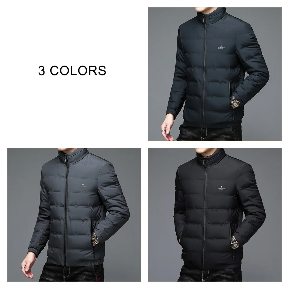 COODRONY Winter Duck Down Jacket Men Thick Warm Parka High Quality Slim Fit Stand Collar Coat Windbreaker Brand Clothing C8171
