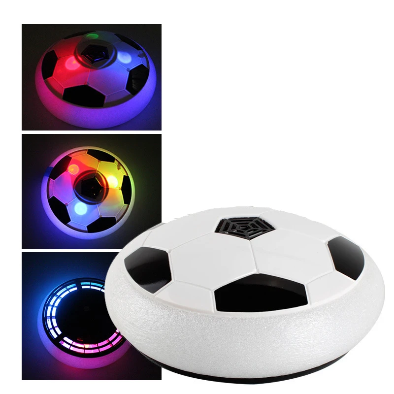 Anti Stress Indoor Balls Air Power Soccer Disk Kids Toys for Children Lighting Up Toy Electric Suspension Sports Football Games|Мячики| |