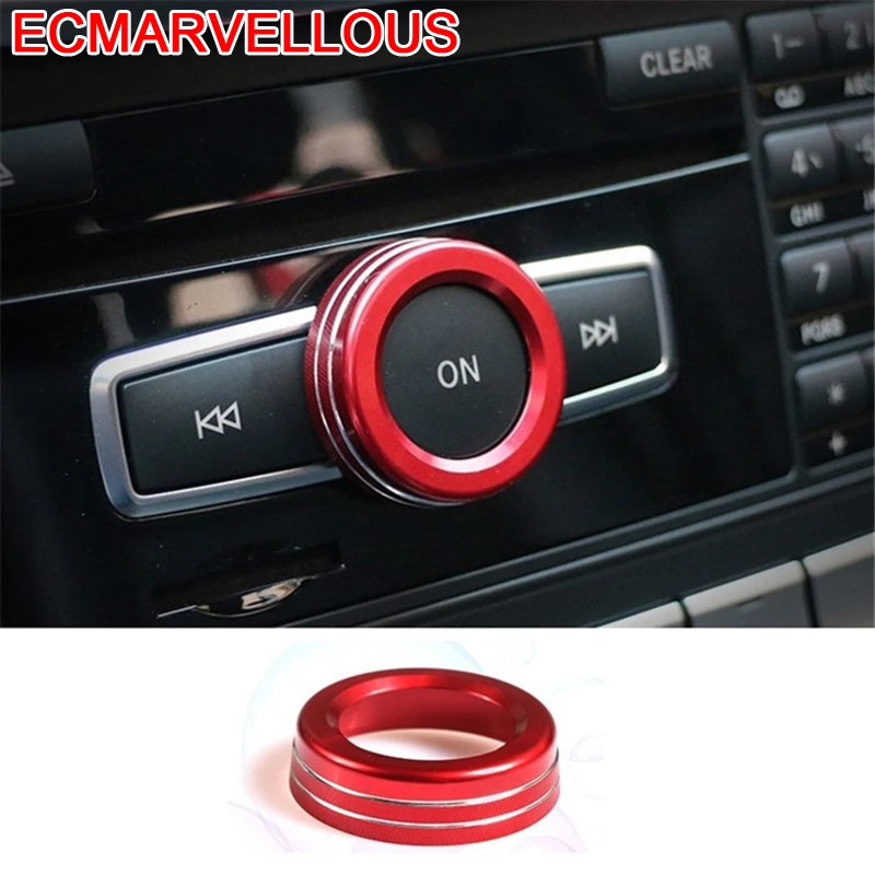 

Control System Button Automobile Decorative Chromium Car Styling Modification Accessory 12 13 14 15 FOR Mercedes Benz GLK Class