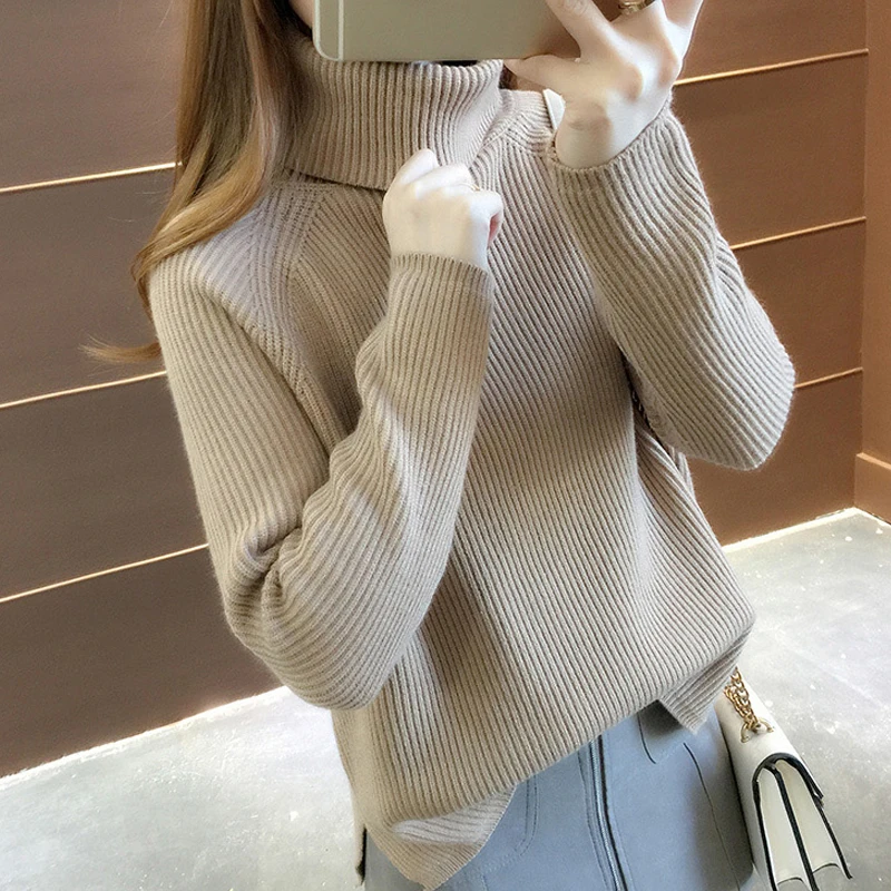 Женский кашемировый свитер трикотажный пуловер Трикотажная майка джемпер