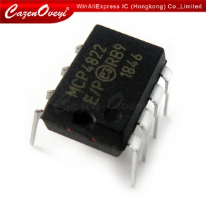 1pcs/lot MCP4822-E/P MCP4822 DIP-8 In Stock