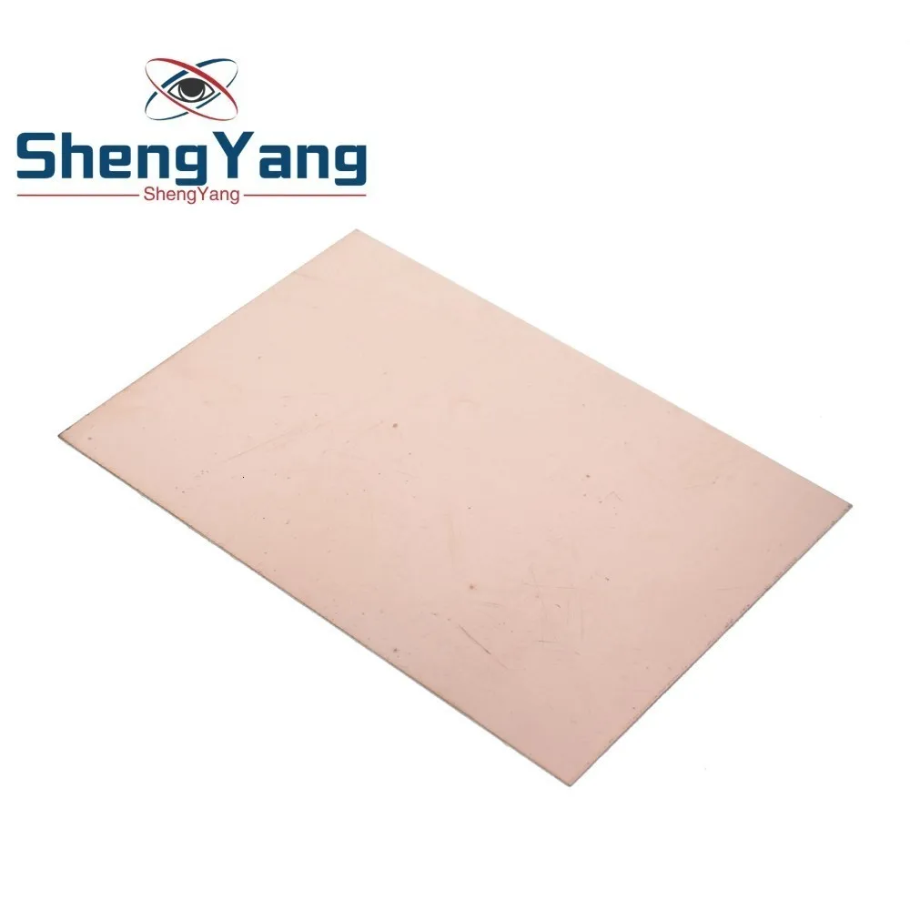 ShengYang 1 шт./лот Fr4 Pcb односторонняя медная плакированная пластина Diy Pcb комплект ламинат печатная плата 10x15 см