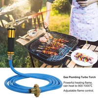 gas plumbing turbo burners torch pipeline cutter propane soldering brazing welding torch with hose welding equipment kit