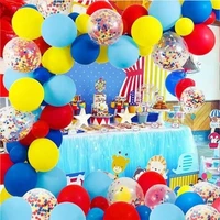 92pcsset clow plim party decoration balloon garland arch kit kids birthday backdrop latex air globos baby shower kids supplies