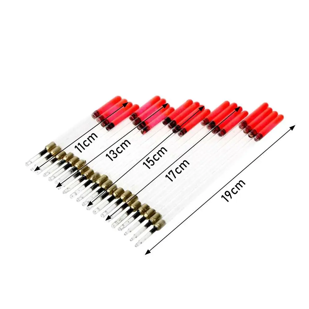 Полые поплавки для рыбы пластиковые прозрачные перламутровые 20 шт./упак. | Спорт и
