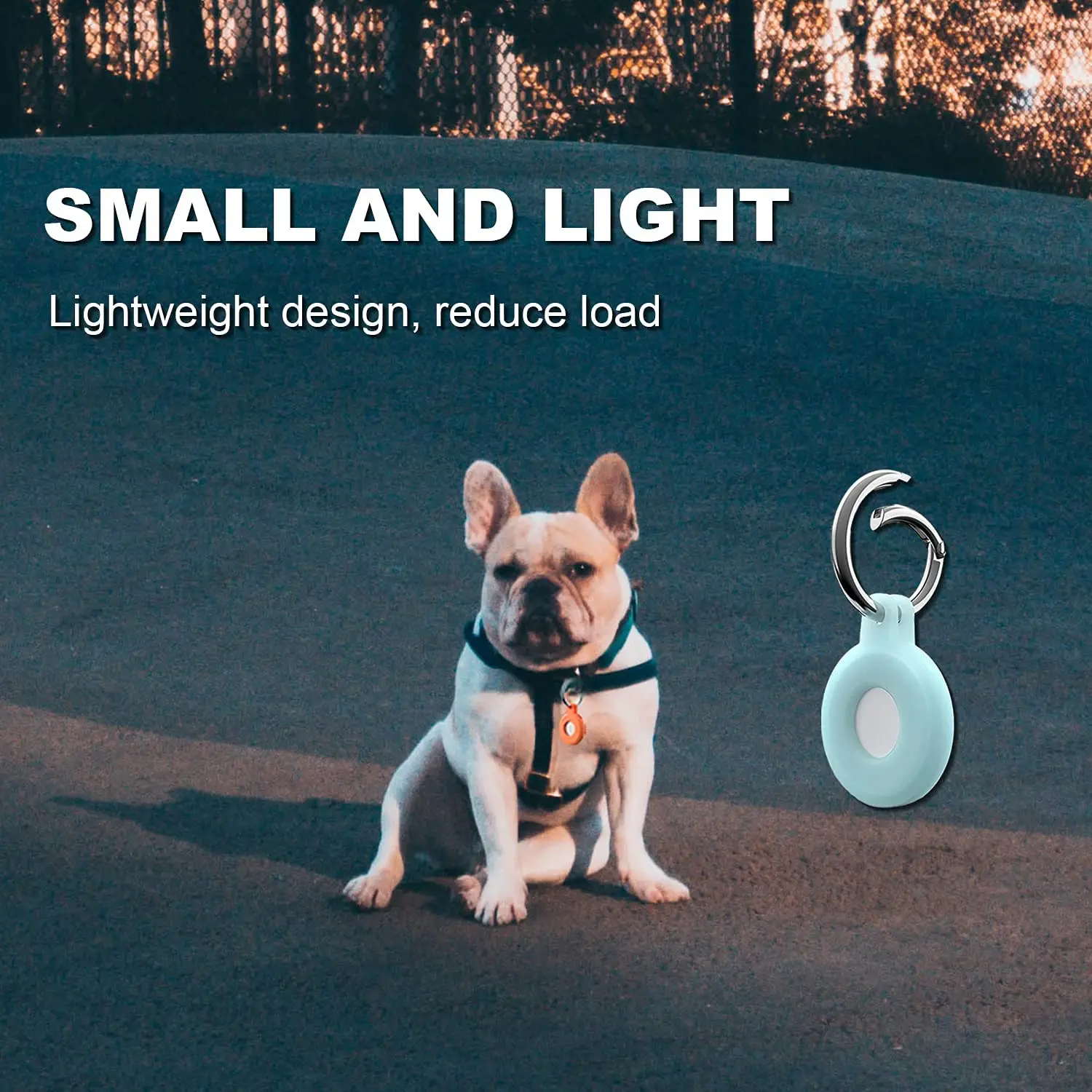 

Silicone Protective Case for Apple AirTag Liqiue silicone Protective Sleeve Easy Install&Anti-Lost for Car Key Pet Dog Airpods