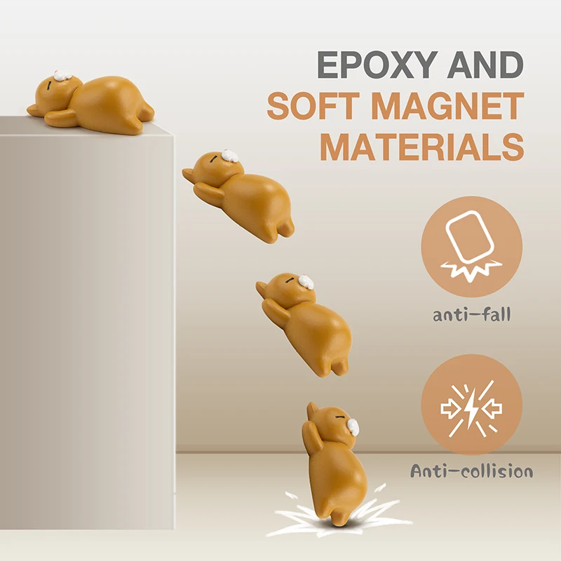 8 pack fun cat refrigerator magnets kitchen decor fridge cat ornament cute office magnet for whiteboard cabinets photo decore free global shipping