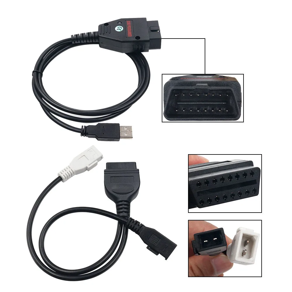 Лучший Galletto 1260 ECU Flasher OBD2 кабель EOBD FTDI FT232RQ чип инструмент для настройки считывания