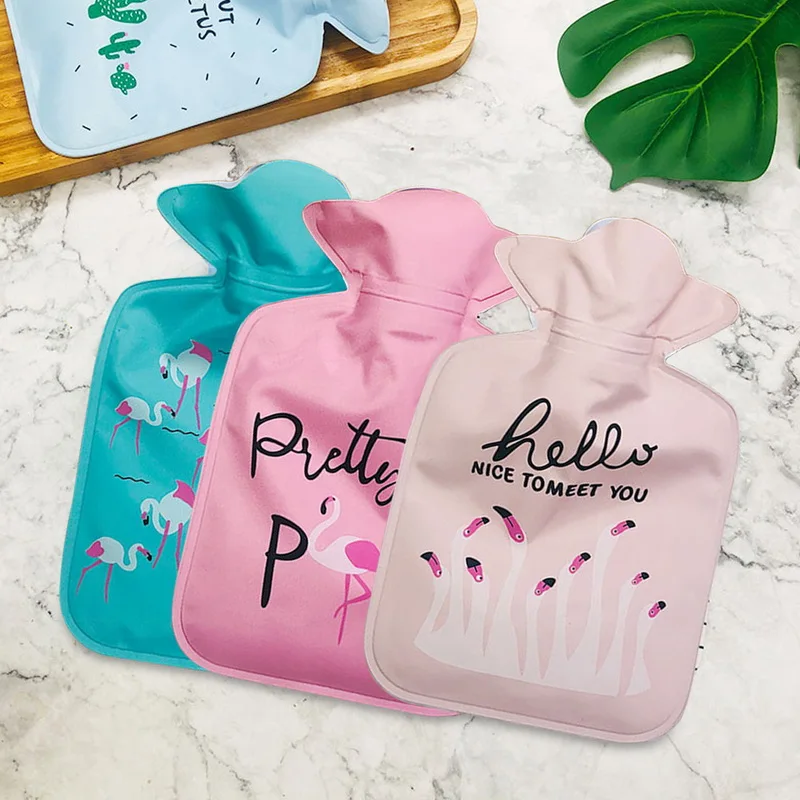 ПВХ мини симпатичная грелка для рук с героями мультфильмов бутылка воды