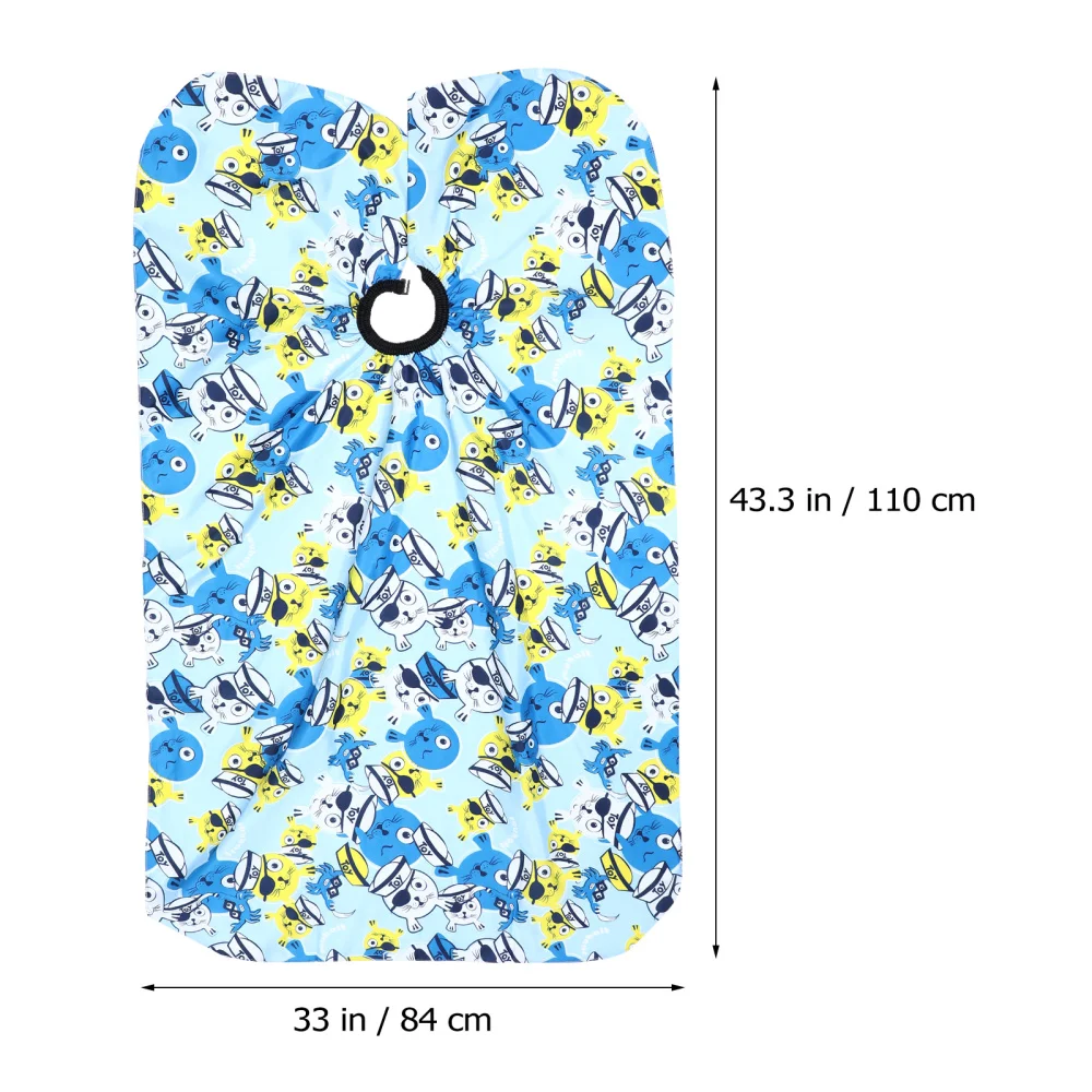 

Anti-Static Haircut Cape Kids Hairdressing Salon Barber Cape for Hair Cutting