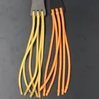 Утолщенной и прочная эластичная резинка 3 шт. Скорость эластичный ремешок из латексной резины канат для перетягивания Для Рогатка Открытый Охота стрельба