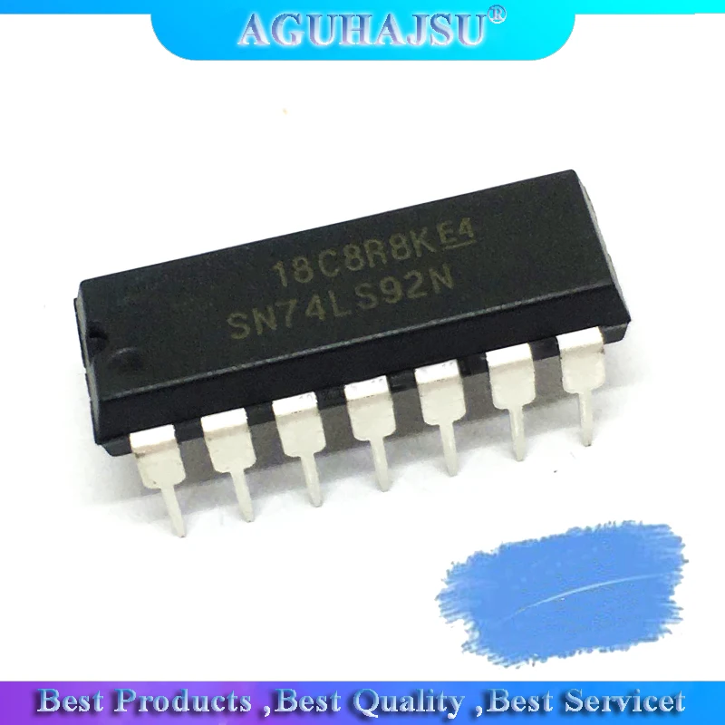 5 шт./лот 74LS92 SN74LS92N HD74LS92P DIP-14 logic IC p новый оригинал | Электронные компоненты и