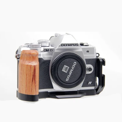 Деревянный L-образный кронштейн для штатива с шариковой головкой быстросъемная