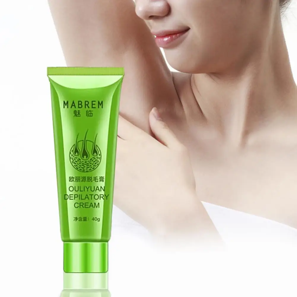 

40g Hair Removal Cream Hair Depilatory Beard Bikini Legs Gentle Painless Hair Remover Whitening Body Hair Removal Cream