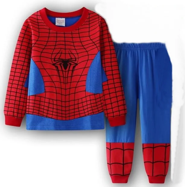 Новинка, Детские хлопковые пижамы для девочек и мальчиков, Топы+ штаны, одежда для сна с героями мультфильмов, детские пижамы, комплекты ночной одежды - Цвет: STYLE 28