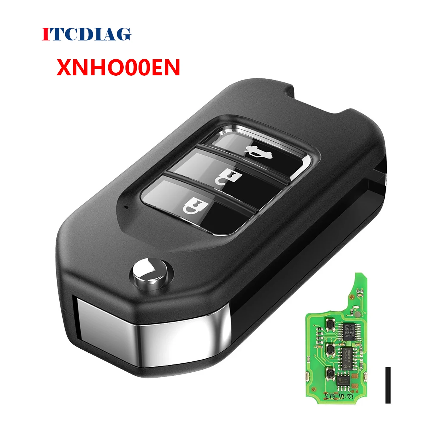 

Xhorse XNHO00EN Wireless Remote Key for Honda Flip 3 Buttons English Version