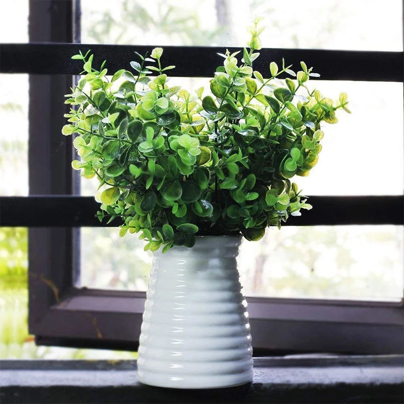 Искусственные растения кустарники из искусственного бокса 6 упаковок