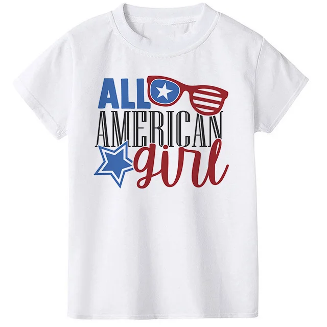 Camiseta a juego para el d&iacute;a de la independencia de todos los americanos, pap&aacute;, mam&aacute;, ni&ntilde;o y ni&ntilde;a, camiseta patri&oacute;tica, camisetas americanas de amor-4