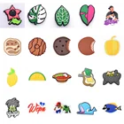 Милые Подвески для обуви из ПВХ в виде растений, забавные туфли, аксессуары, подходят для кроксов, унисекс, подарки JIBZ