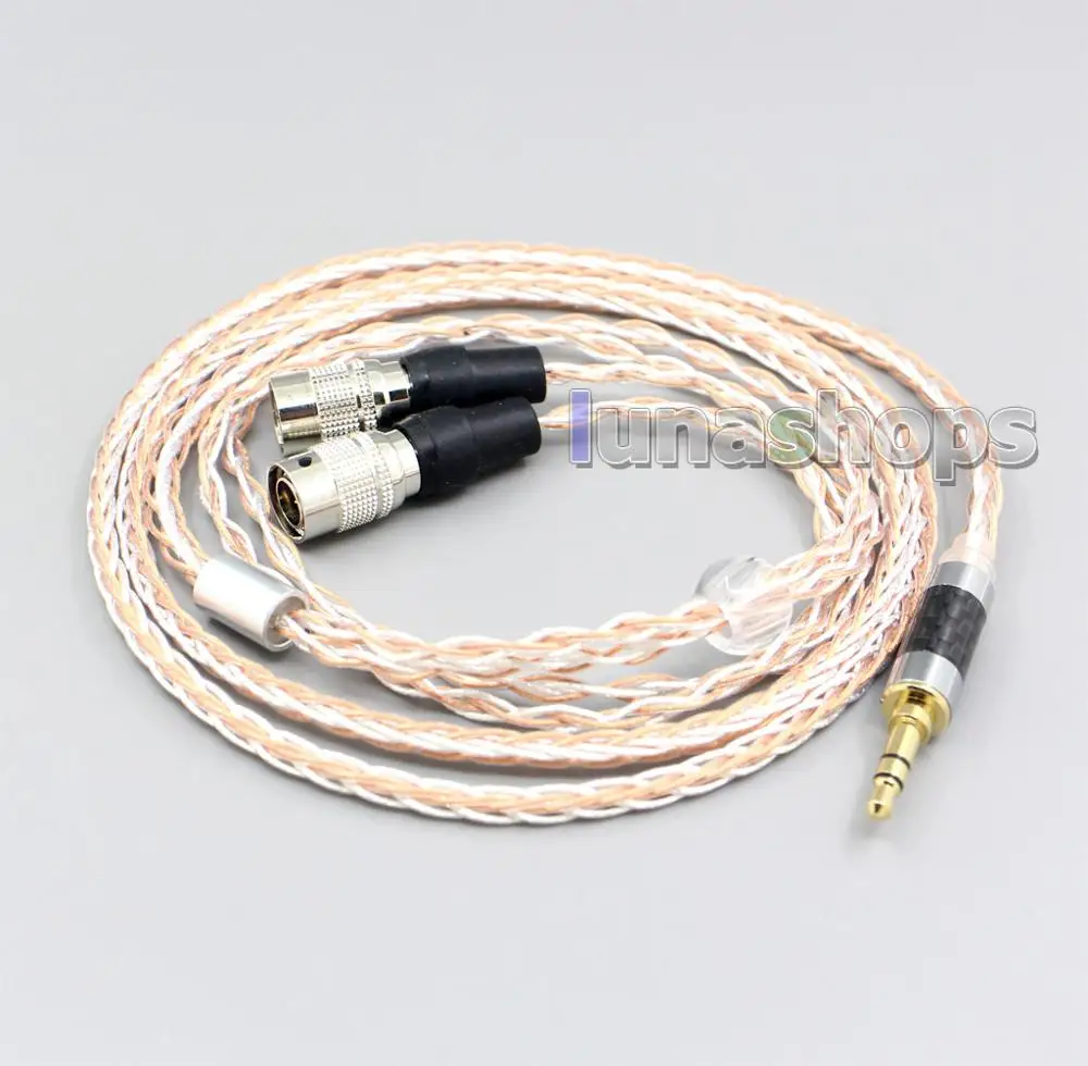 

Кабель для наушников LN006913 XLR 6,5 мм, 4,4 мм, 2,5 провода, серебристый + OCC, для колонок Mr, Alpha Dog Ether C Flow Mad Dog AEON
