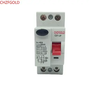 RCD RCCB  ELCB7-2P 230VAC 2P25A 40A 63A 30mA RCCB Residual Current Circuit Breaker Operation Protection Device Electrical Tools