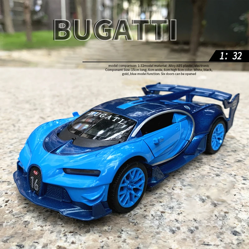 1:32 спортивный автомобиль Металлический Игрушечный Автомобиль из сплава