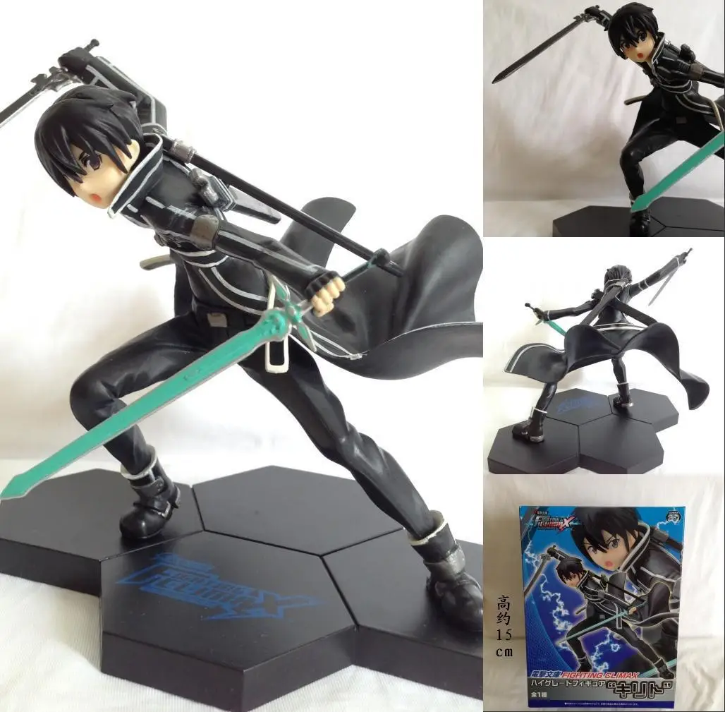 

EXQ Figure Anime Sword Art Online Yuuki Asuna Kirigaya Kazuto SAO Kirito PVC Action Figure Toys
