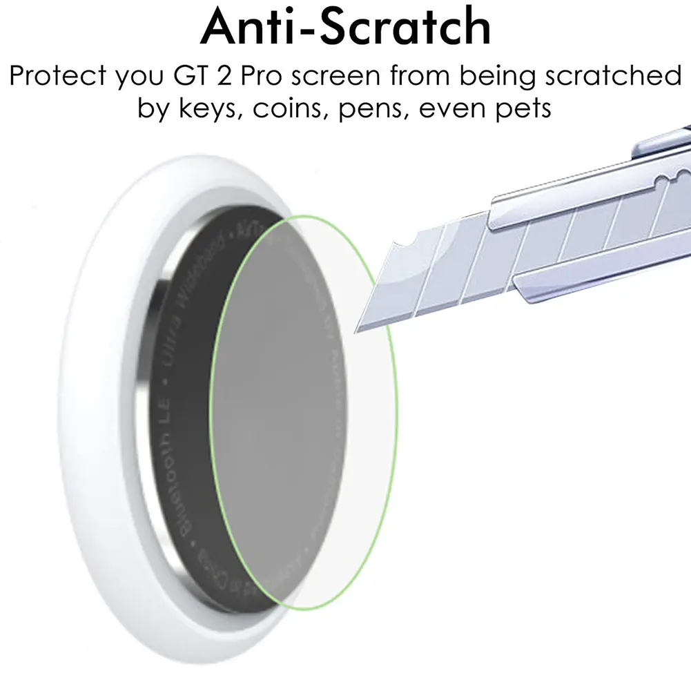 

1/5/10 Pcs Anti-Scratch Ultra-Thin Clear For Airtag Protective For Key Finder Full Coverage HD Flexible Glass TPU Tempered Films